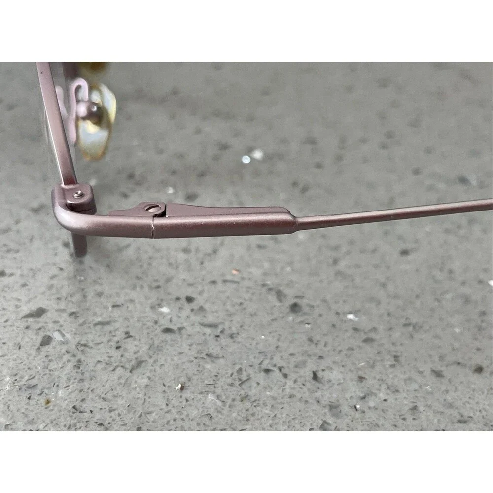 Australian Optical Violet 42-19-125 Full Rim Eyeglasses Frames ONLY Daisy Coral